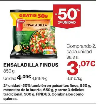 Supercor FINDUS Ensaladilla oferta