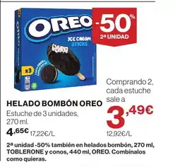 Supercor OREO Helado bombón oferta