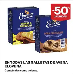 Supercor ELOVENA En todas las galletas de avena oferta