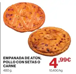 Supercor Empanada de atún, pollo con setas o carne oferta