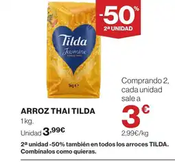 Supercor TILDA Arroz thai oferta