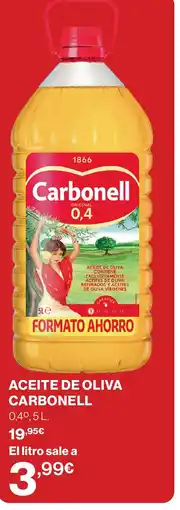 Supercor CARBONELL Aceite de oliva oferta