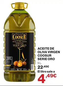 Supercor Aceite de oliva virgen coosur serie oro oferta