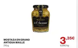 Supercor MAILLE Mostaza en grano antigua oferta