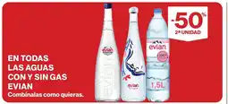 Supercor EVIAN En todas las aguas con y sin gas oferta