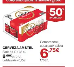 Supercor AMSTEL Cerveza oferta