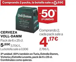 Supercor VOLL-DAMM Cerveza oferta