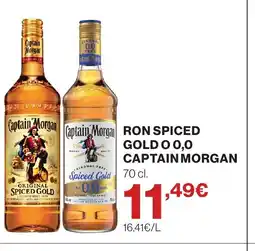 Supercor CAPTAIN MORGAN Ron spiced gold o o, oferta