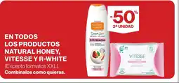 Supercor En todos los productos natural honey, vitesse y r-white oferta