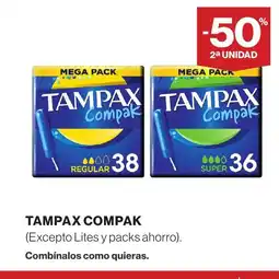 Supercor Tampax compak oferta