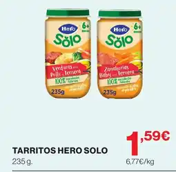 Supercor HERO SOLO Tarritos oferta
