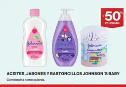 Supercor JOHNSON'S BABY Aceites, jabones y bastoncillos oferta