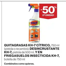 Supercor Quitagrasas kh-7 cítrico oferta