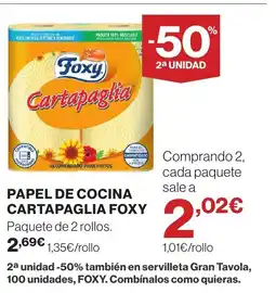 Supercor FOXY Papel de cocina cartapaglia oferta