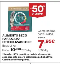 Supercor ONE Alimento seco para gato esterilizado oferta