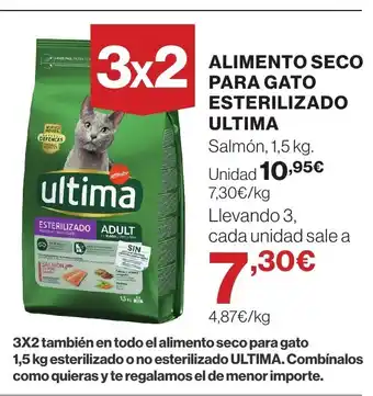 Supercor ULTIMA Alimento seco para gato esterilizado oferta