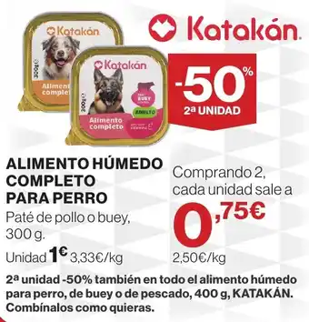 Supercor Alimento húmedo completo para perro oferta