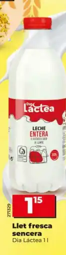 Maxi Dia DIA LÁCTEA Llet fresca sencera oferta