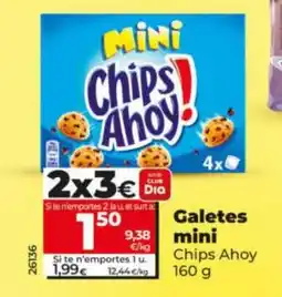 Maxi Dia CHIPS AHOY Galetes mini oferta