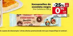 Maxi Dia DIA GALLETECA Xocoanelles de xocolata negra oferta