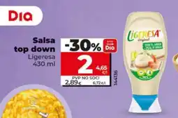 Maxi Dia Ligeresa Salsa top down oferta