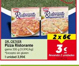 Hiper Usera DR. OETKER Pizza Ristorante gama oferta