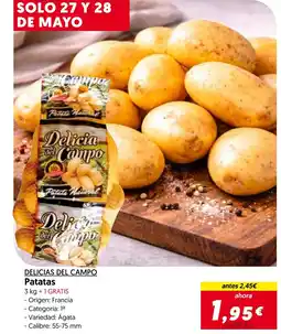 Hiper Usera DELICIAS DEL CAMPO Patatas oferta