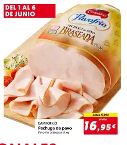 Hiper Usera CAMPOFRÍO Pechuga de pavo oferta