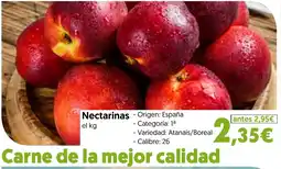 Hiper Usera Nectarinas oferta