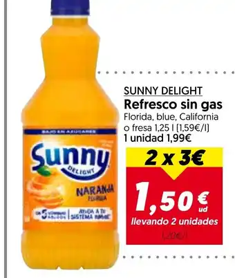 Hiper Usera SUNNY DELIGHT Refresco sin gas oferta