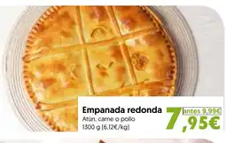 Hiper Usera Empanada redonda oferta
