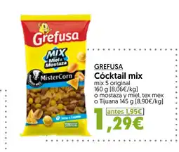Hiper Usera GREFUSA Cocktail mix oferta