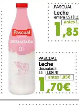 Hiper Usera PASCUAL Leche oferta