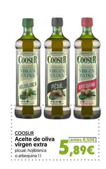 Hiper Usera COOSUR Aceite de oliva virgen extra oferta