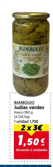 Hiper Usera BAMBOLEO Judías verdes oferta