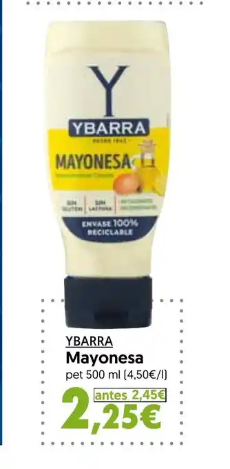 Hiper Usera YBARRA Mayonesa oferta