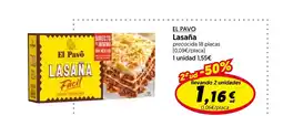 Hiper Usera EL PAVO LasañDIRECTO ALHORNO oferta