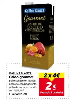 Hiper Usera GALLINA BLANCA Caldo gourmet oferta