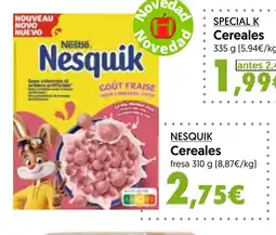 Hiper Usera NESQUIK Cereales fresa oferta