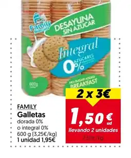 Hiper Usera FAMILY Galletas oferta