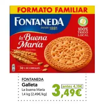 Hiper Usera FONTANEDA Galleta oferta