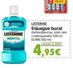 Hiper Usera LISTERINE Enjuague bucal oferta