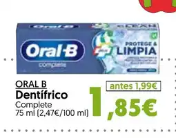 Hiper Usera ORAL B Dentifrico oferta
