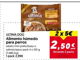 Hiper Usera ULTIMA DOG Alimento húmedo para perros oferta