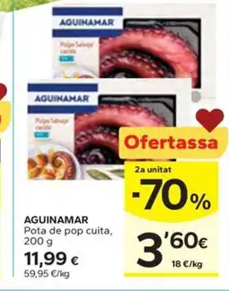 Caprabo AGUINAMAR Pota de pop cuita\ oferta