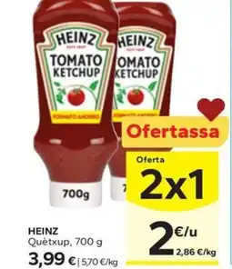 Caprabo HEINZ Quètxup oferta