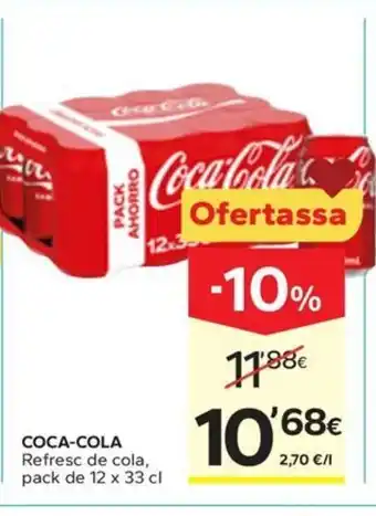 Caprabo COCA-COLA Refresc de cola oferta