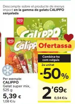 Caprabo CALIPPO Gelat super mix oferta