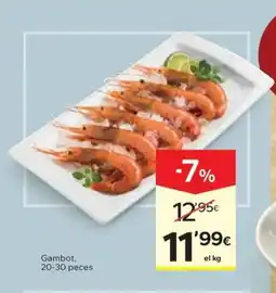 Caprabo Gambot, 20-30 peces oferta