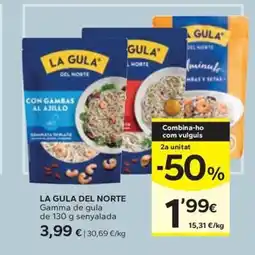 Caprabo LA GULA DEL NORTE Gamma de gula oferta